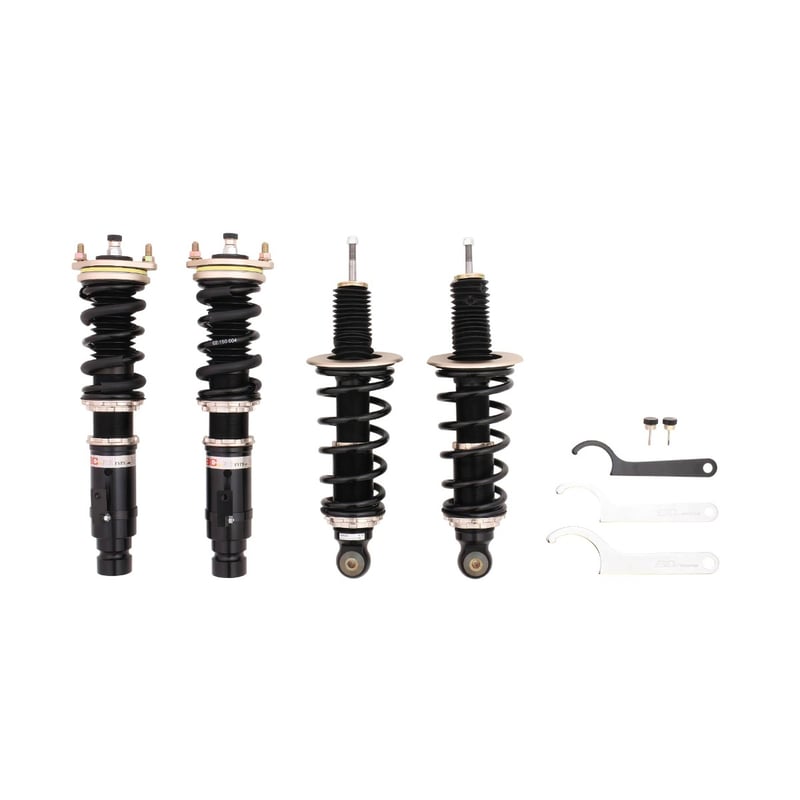 bc racing br series coilover 1984-1987 honda civic/cr-x excludes wagon/shuttle a-72-br