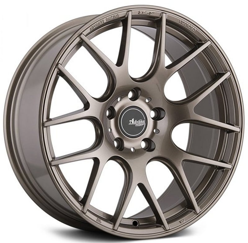 19x10 advanti racing vigoroso v1 gloss bronze (flow formed) 5x4.5/114.3 25mm
