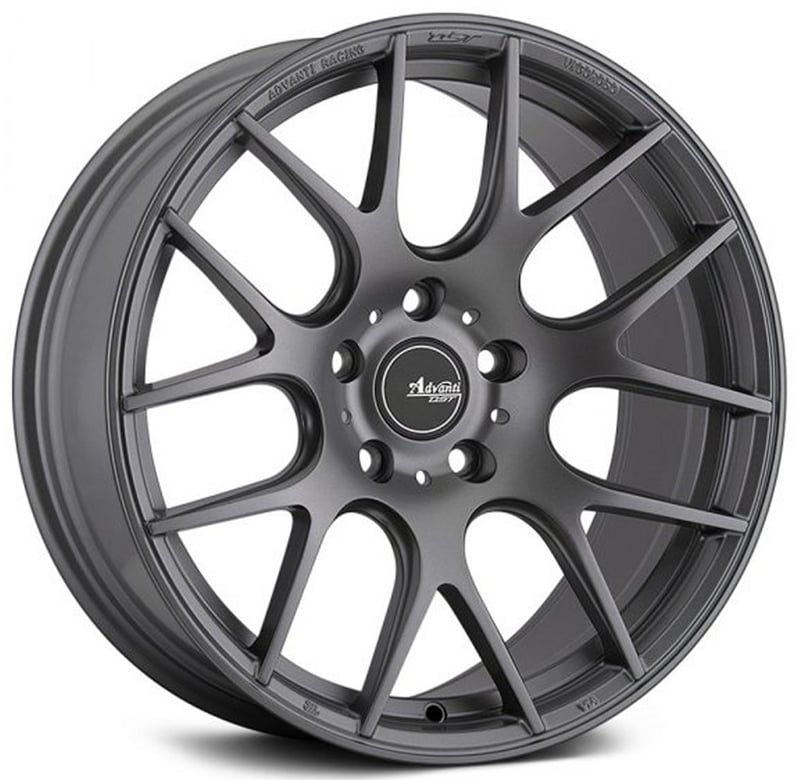 19x8.5 advanti racing vigoroso v1 matte grey (flow formed) 5x4.5/114.3 43mm