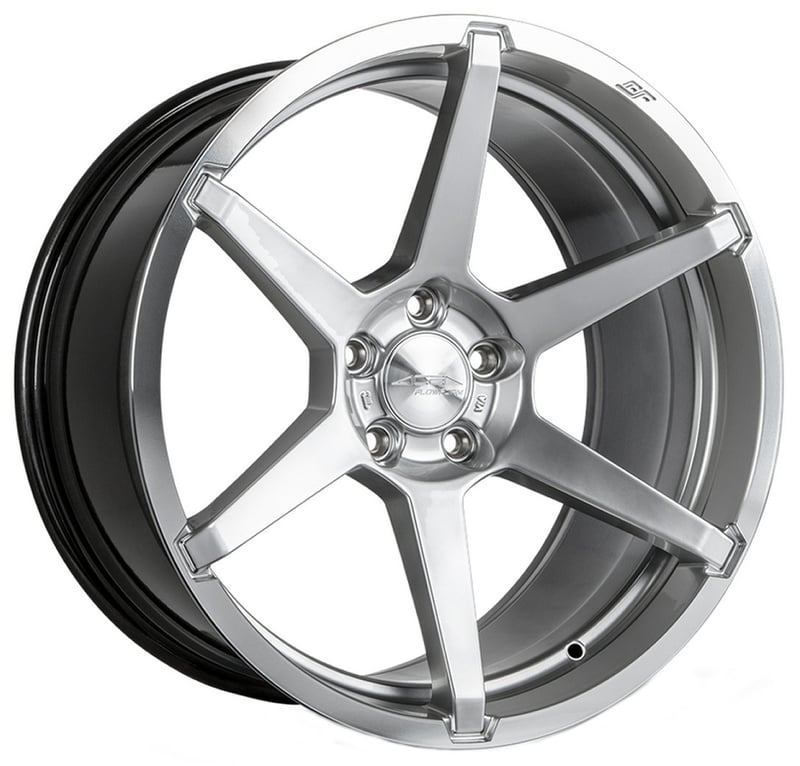 (huge savings) 20x11 ace alloy aff06 liquid silver machined lip (deep lip) (flow formed) (custom)