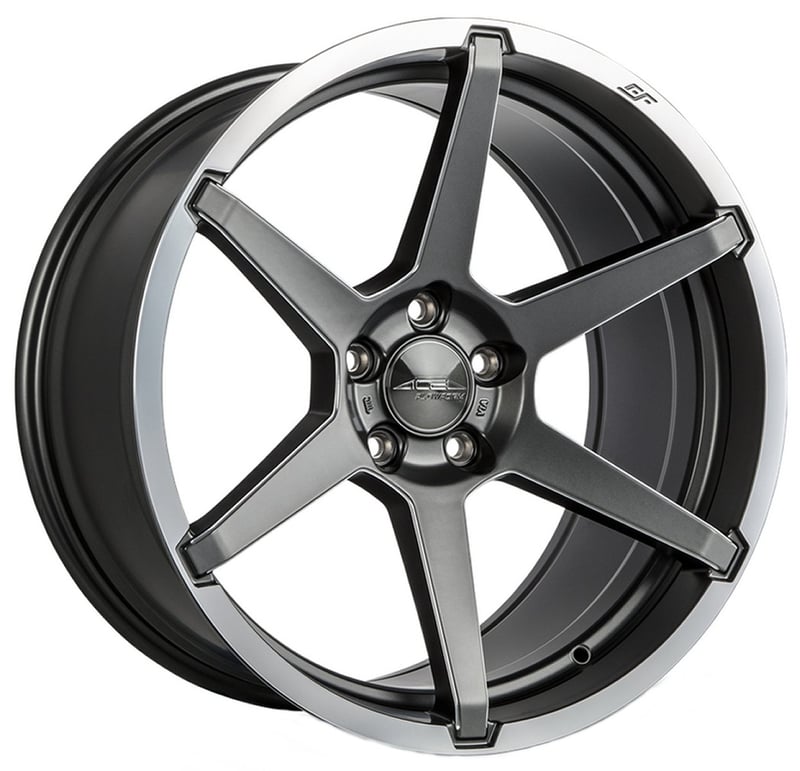 (huge savings) 20x9.5 ace alloy aff06 titanium milled machined lip (flow formed) (custom)