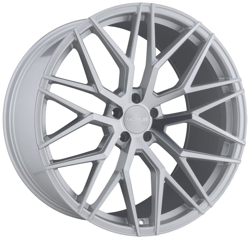 18x8.5 morus stern silver machined (flow formed) 5x112 42mm