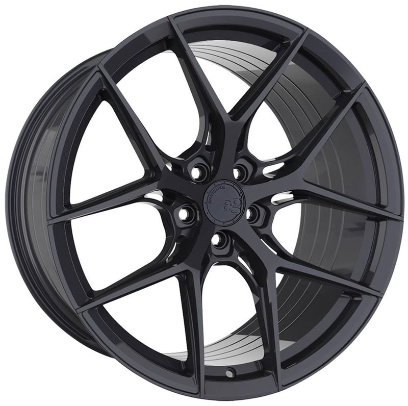 19x8.5 avant garde m580r carbon flash metallic (flow form) (custom)