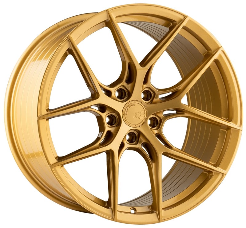 19x9.5 avant garde m580r race gold (flow form) (custom)