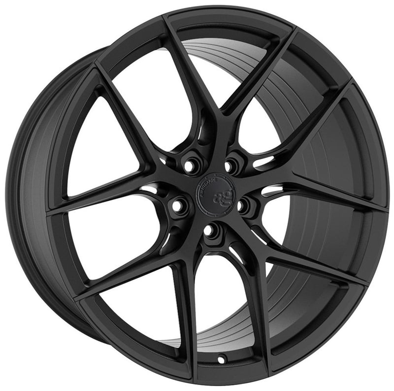 19x8.5 avant garde m580r matte black (flow form) (custom)