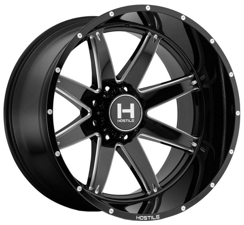 20x10 hostile h109 alpha blade cut (8 lug) 8x180 -19mm