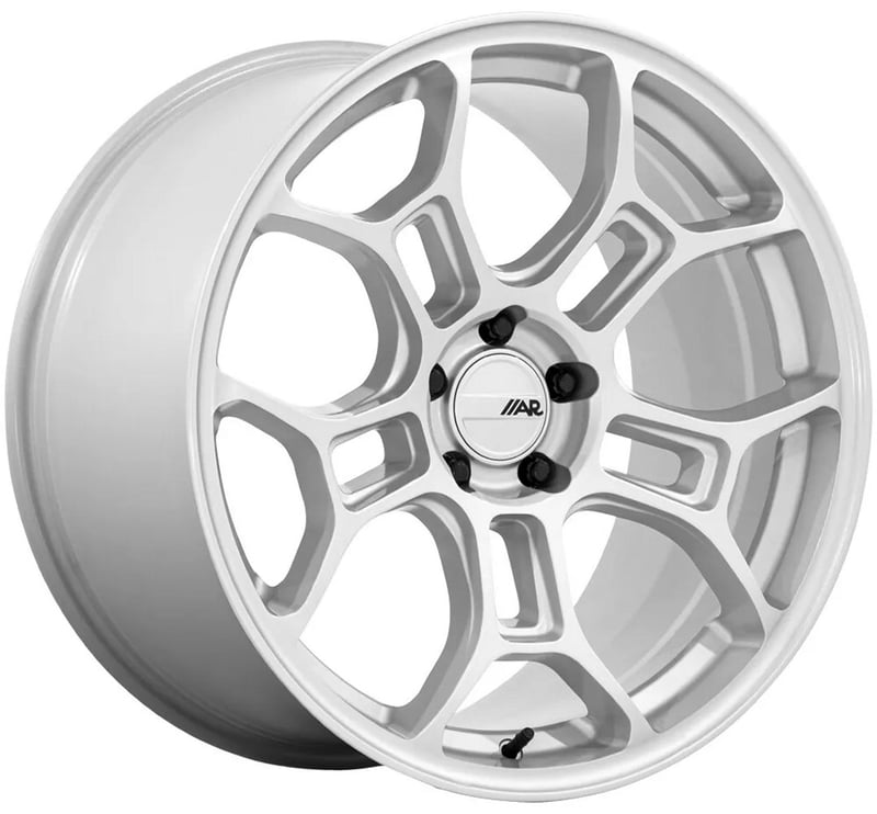 19x11 american racing ar952 gt street gloss silver 5x4.5/114.3 50mm