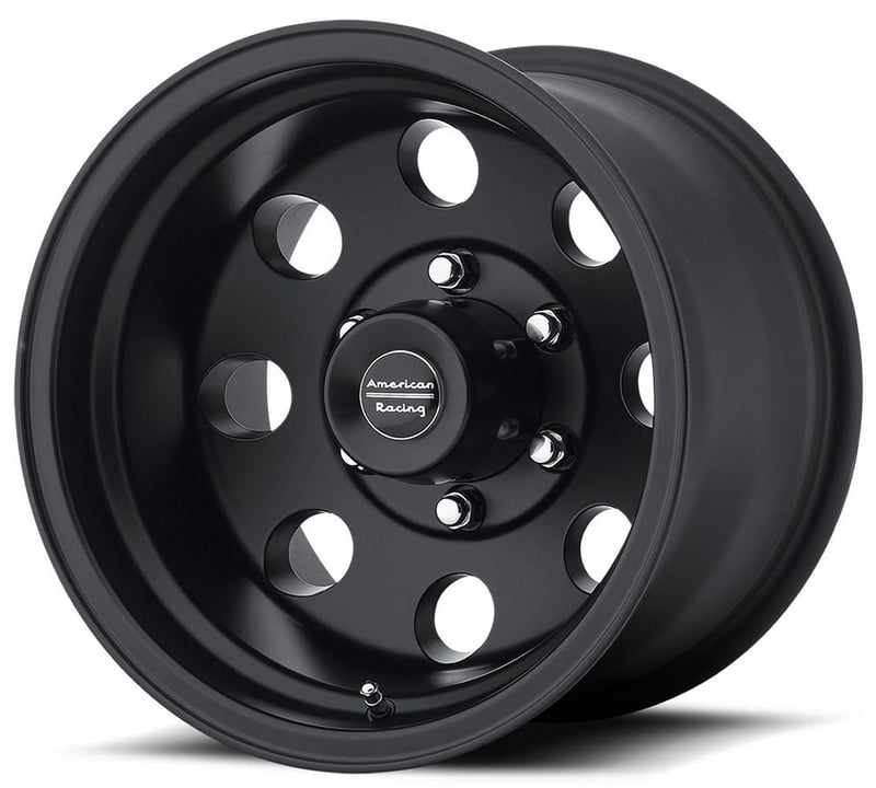 15x10 american racing ar172 baja satin black 5x5/127 -43mm