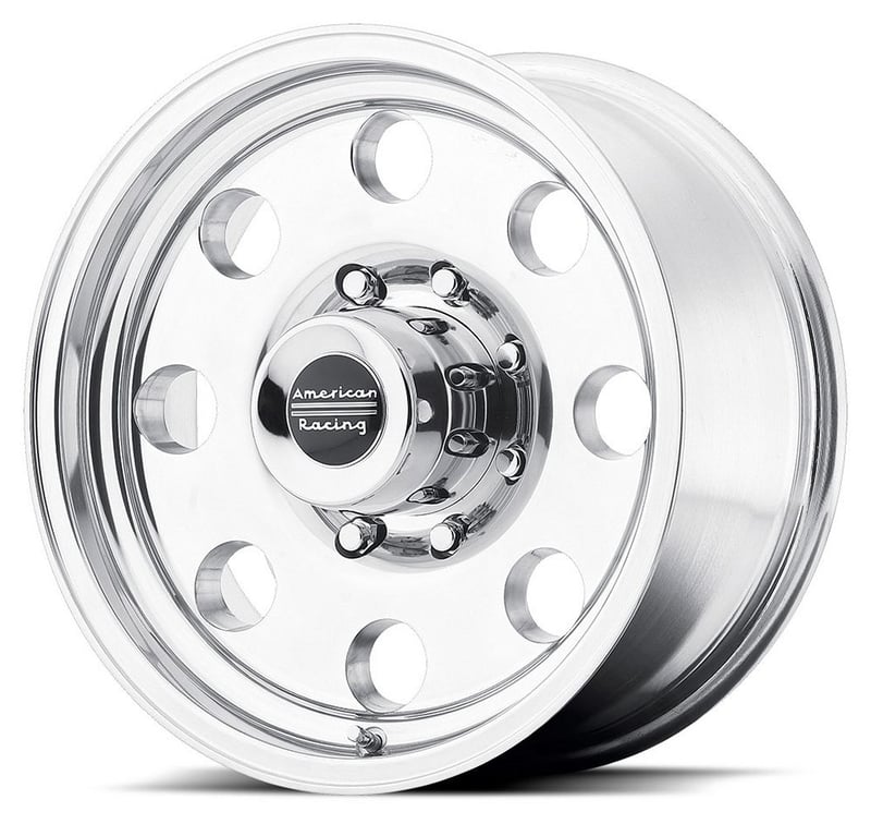 15x8 american racing ar172 baja polished 6x4.5/114.3 20mm
