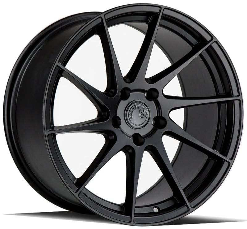 18x8.5 aodhan ah09 matte black 5x112 35mm (right)
