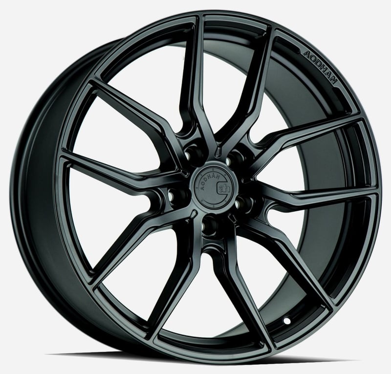 20x9 aodhan aff1 matte black 5x120 30mm