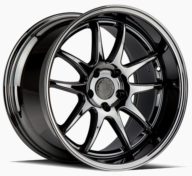 18x9.5 aodhan ds02 black vacuum 5x4.5/114.3 15mm