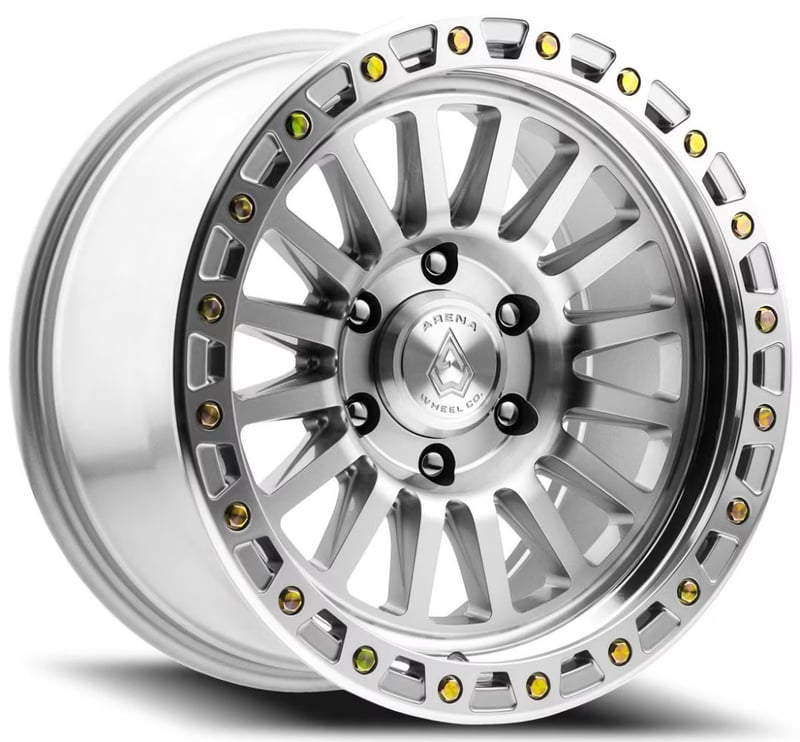 17x9 arena a108 trophy gloss silver machined 5x5/127 1mm