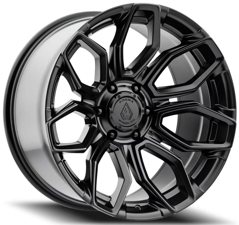 20x10 arena a116 corba satin black 5x5/127 -18mm