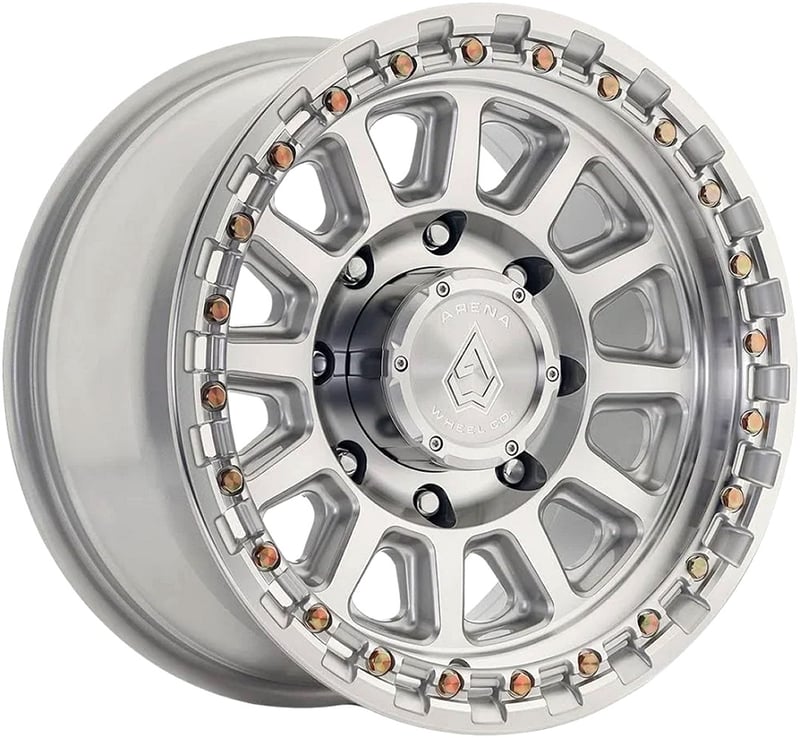 Arena A128 Enduro Gloss Silver Machined