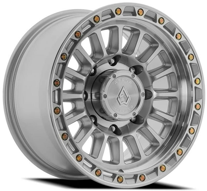 17x9 arena a130 podium gloss silver machined 8x170 0mm