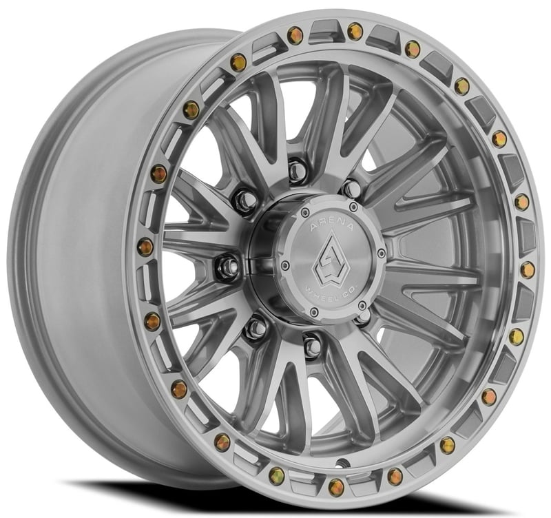 18x9 arena a135 atlas gloss silver machined 8x180 12mm