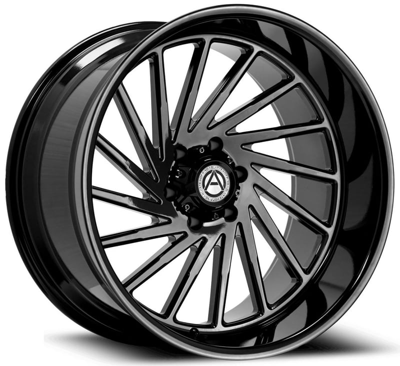 26x14 artem off-road a205 curvus gloss black (flow formed) (* may require trimming) 8x170 -76mm