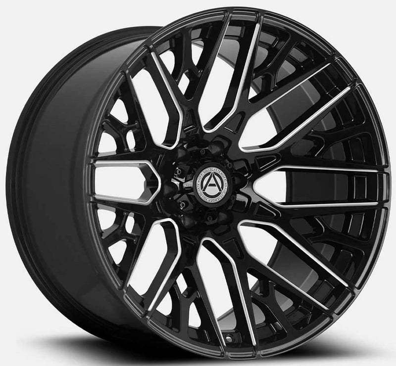Artem Off-Road A209 Trident Gloss Black Milled