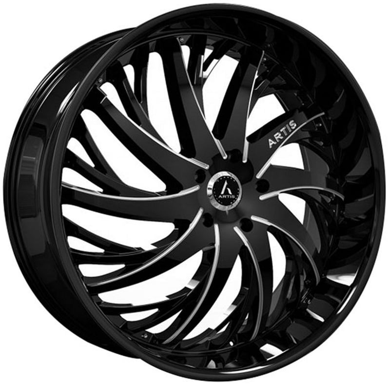 Artis Decatur Gloss Black Milled