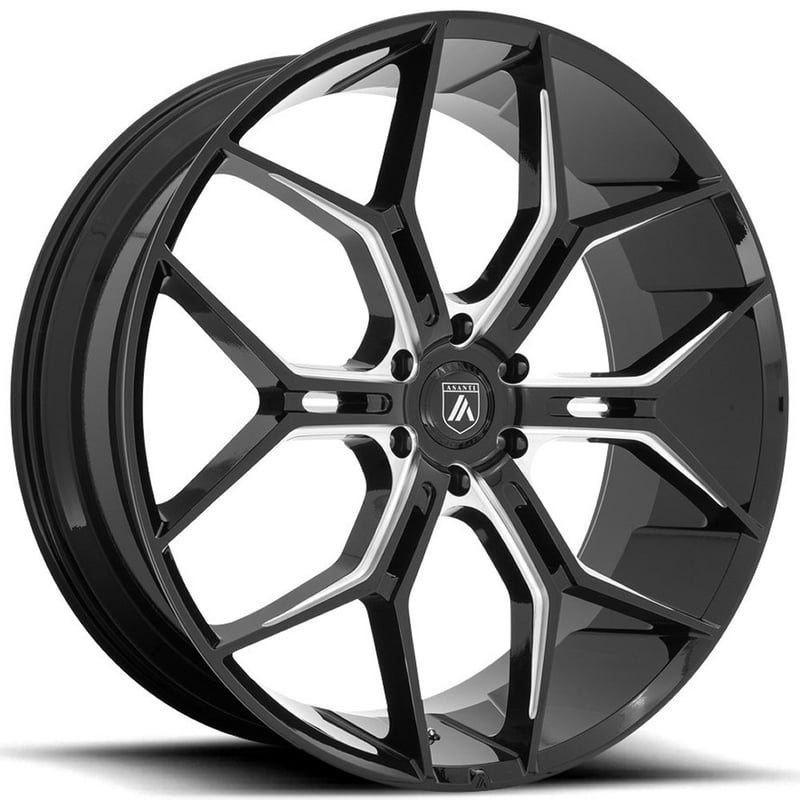 24x10 asanti abl-38 gloss black milled 6x5.5/139.7 20mm