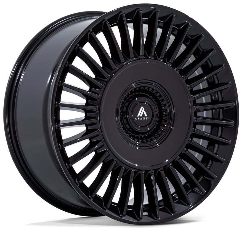 20x9 asanti abl-40 gloss black 5x112 5x4.5/114.3 35mm