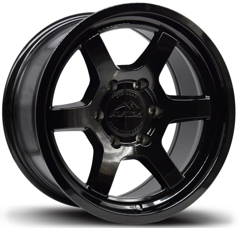17x9 avid.1 offroad at01 gloss black (flow formed) 6x5.5/139.7 -12mm
