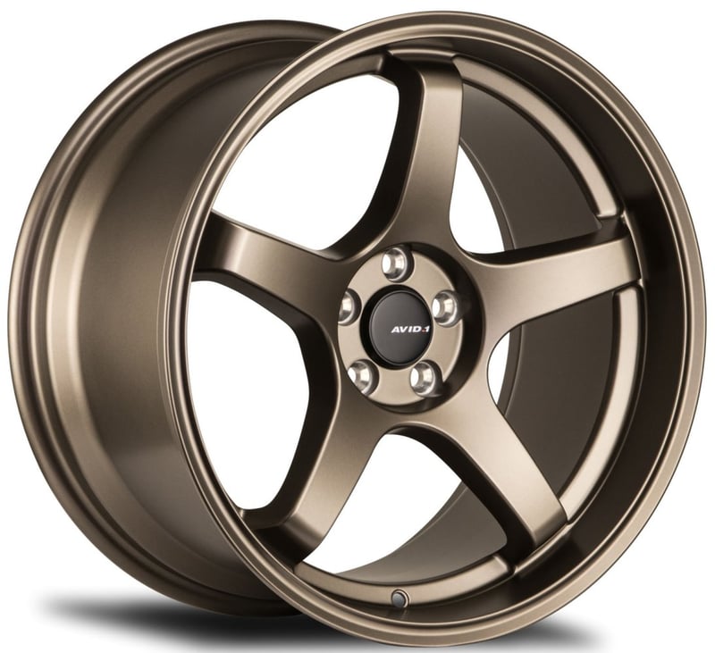 18x9.5 avid.1 av-28 matt bronze 5x4.5/114.3 35mm