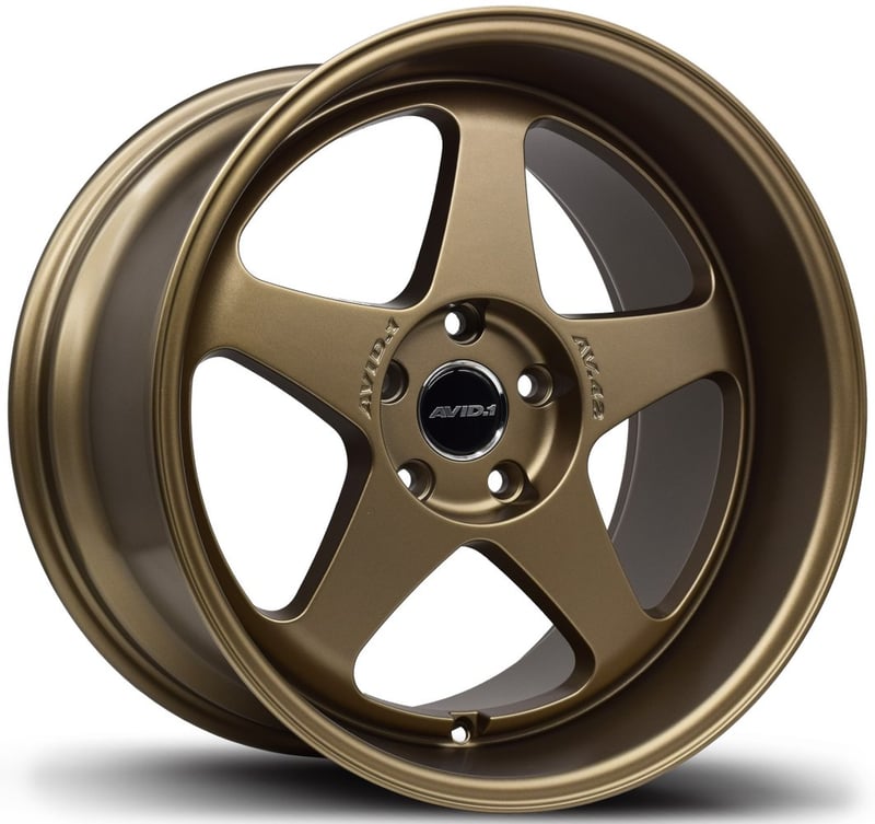 18x9.5 avid.1 av-42 matte bronze 5x100 35mm