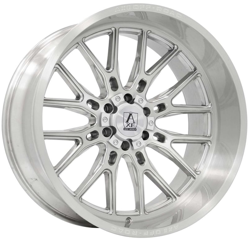 26x12 axe offroad atlas silver brush milled 8x170 -44mm