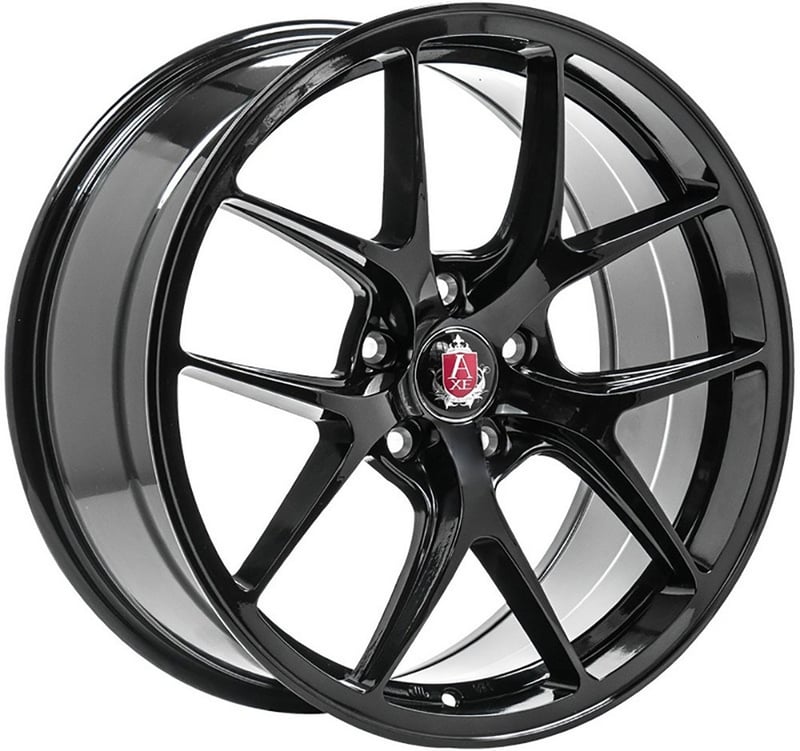 20x10 axe ex34 gloss black 5x120 40mm (custom)