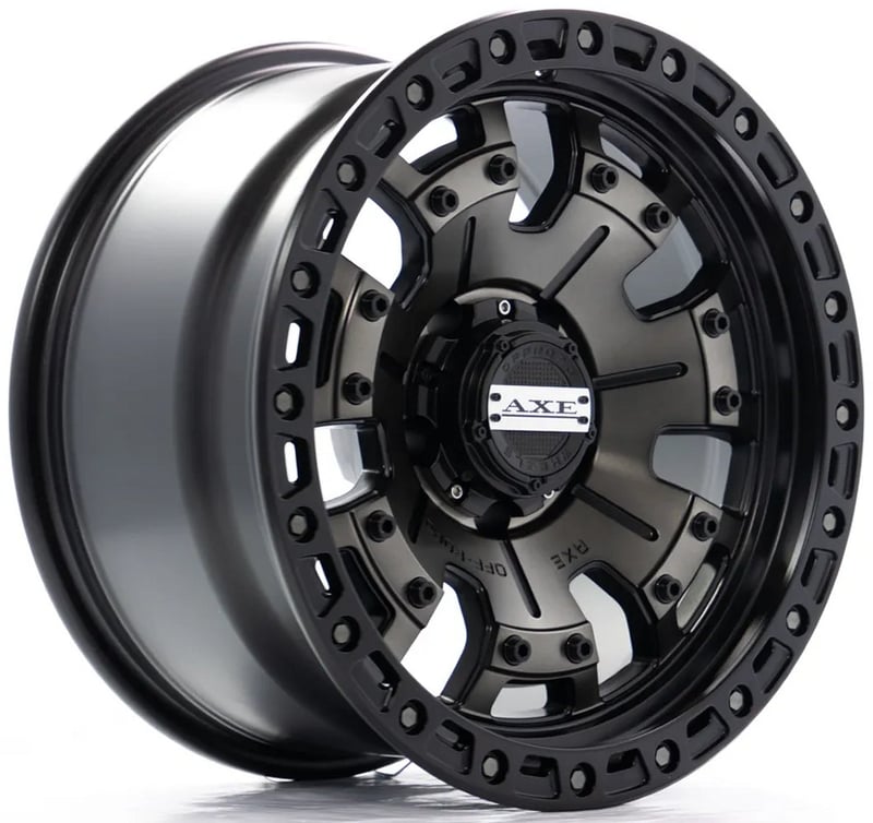 20x9 axe offroad helios double dark tinted 6x5.5/139.7 0mm