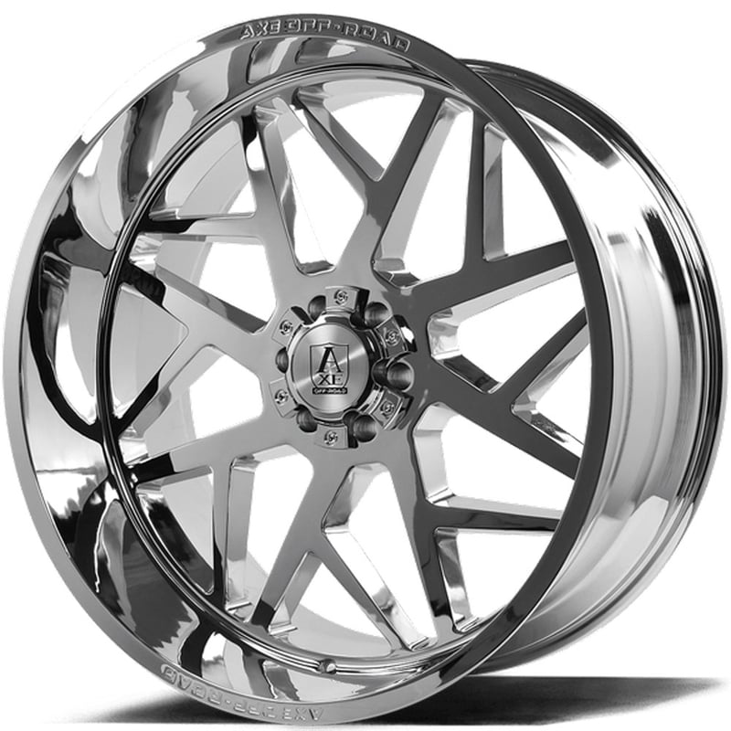 22x12 axe offroad nemesis chrome (* may require trimming) 6x135 6x5.5/139.7 -44mm