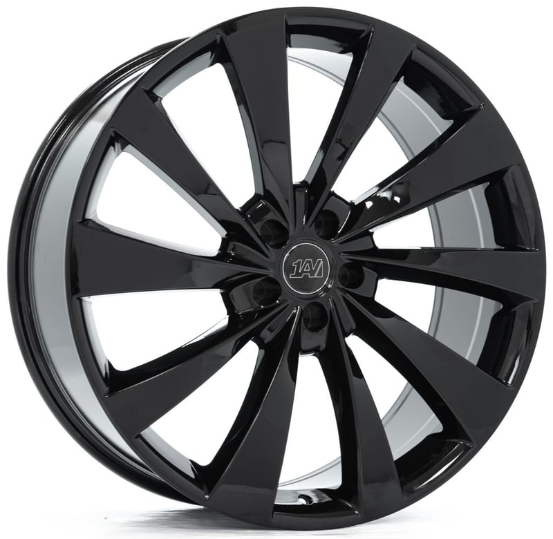 20x8.5 axe 1av zx15 gloss black 5x4.25/108 25mm (custom)