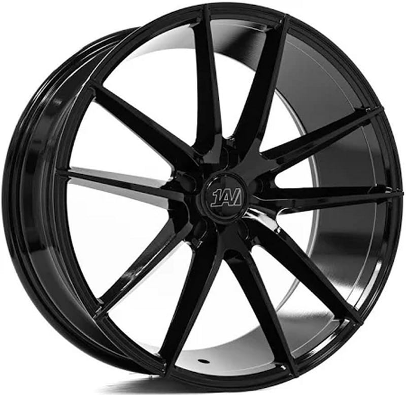 20x8.5 axe 1av zx7 gloss black 5x4.5/114 35mm (custom)