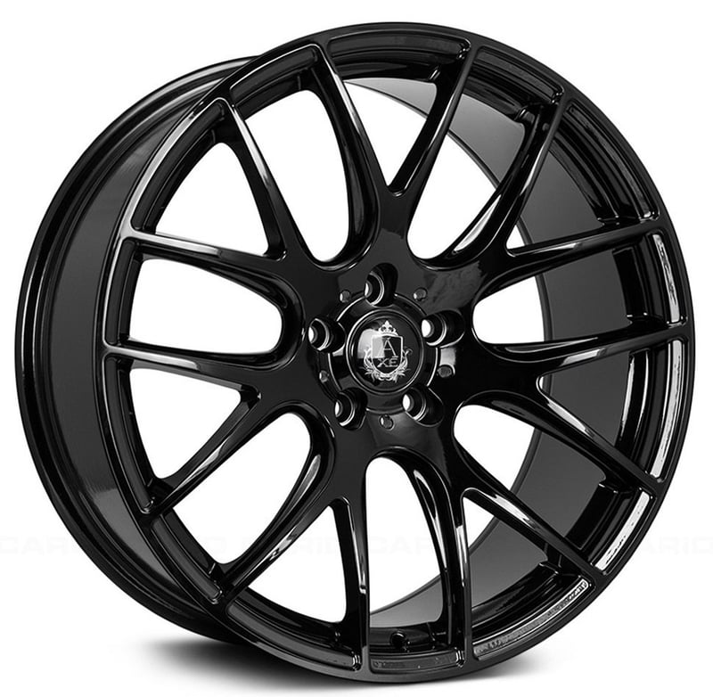 19x9.5 axe cs lite gloss black 5x110 36mm (custom)