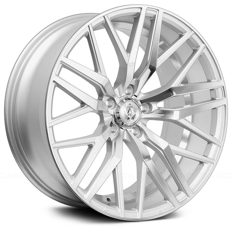 20x8.5 axe ex30 silver machined face 5x120 40mm (custom)