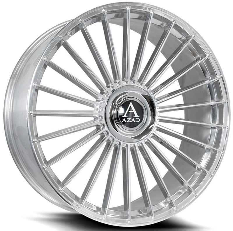 24x10 azad az25 chrome 5x115 5x120 20mm