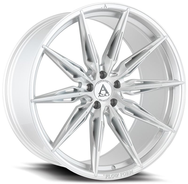 20x10.5 azad azff02 brushed silver (flow form) 5x4.5/114.3 42mm