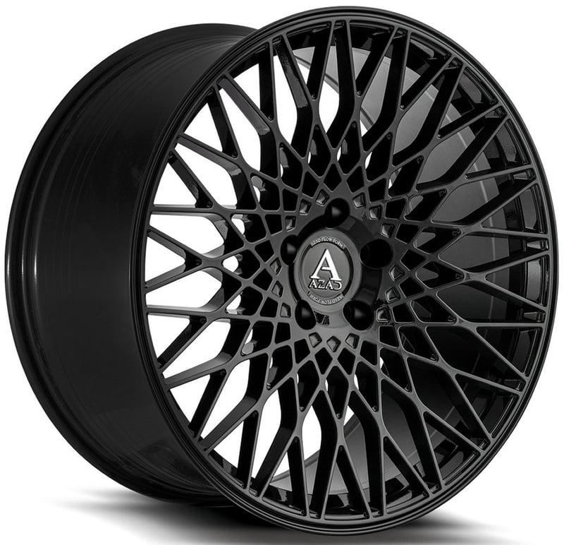 20x10.5 azad azff04 gloss black (flow form) 5x4.5/114.3 42mm