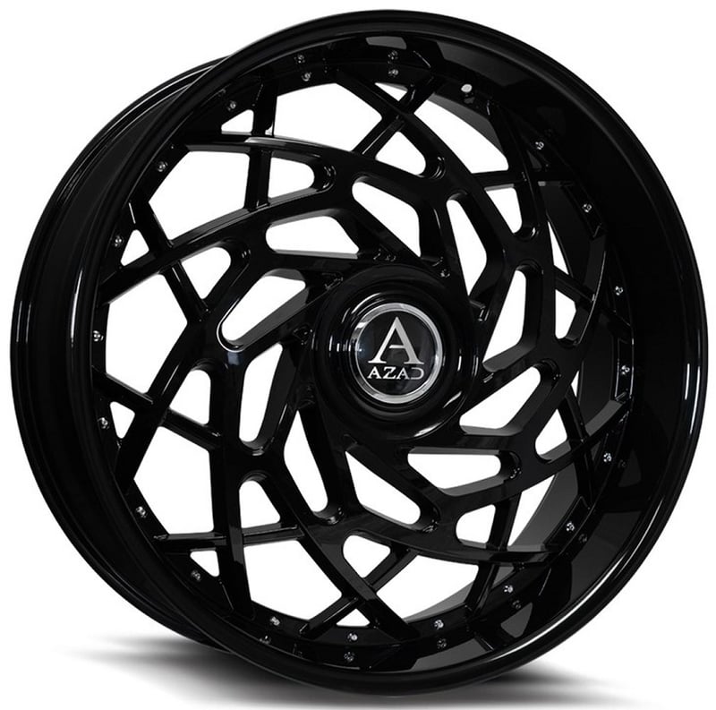 26x10 azad azreign gloss black 6x135 6x5.5/139.7 25mm