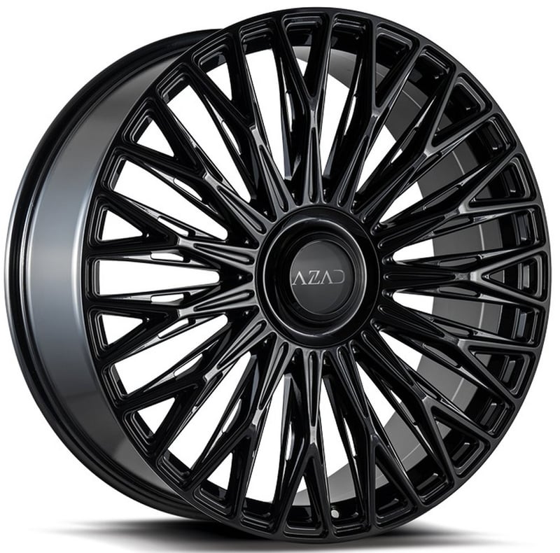22x10.5 azad azv03 gloss black 5x4.25/108 5x112 40mm