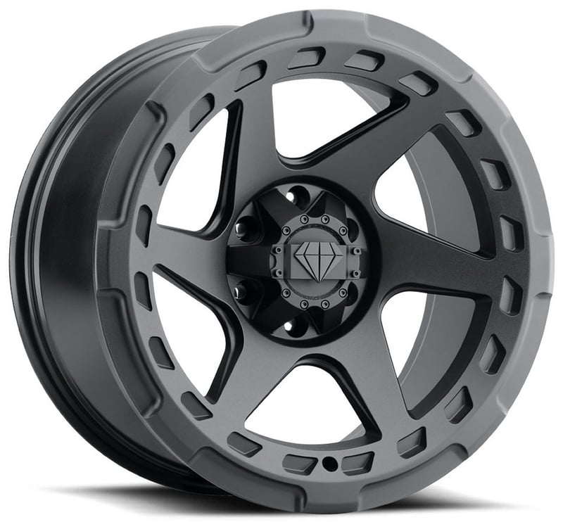 Blaque Diamond Off-Road BD-O728 Matte Textured Black