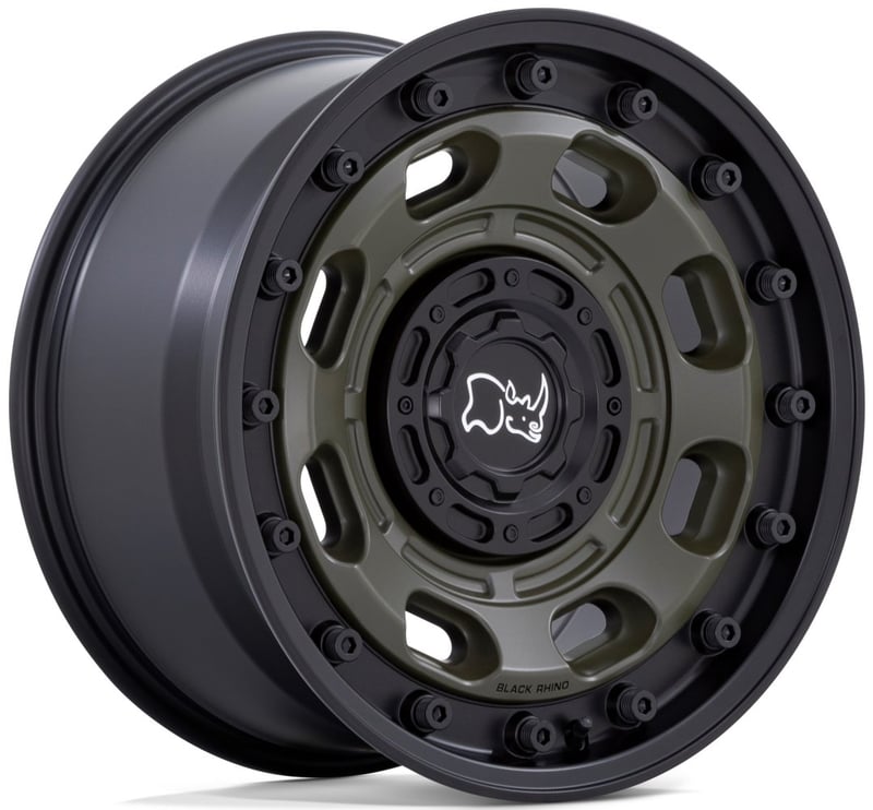 Black Rhino Atlas Olive Drab Green w/ Black Lip