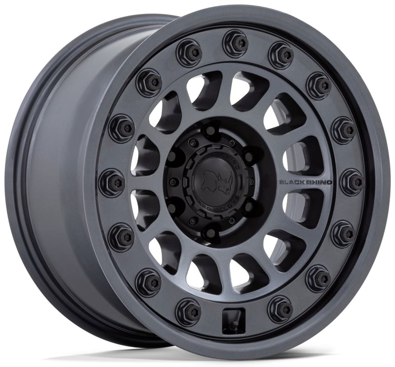 18x8.5 black rhino br012 outback matte gunmetal 6x5.5/139.7 0mm