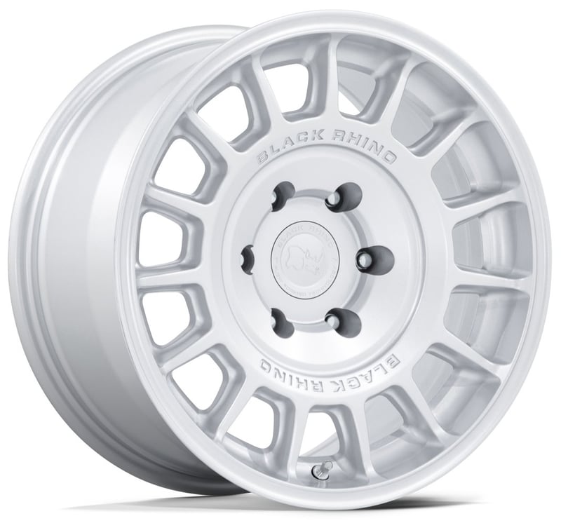 17x8 black rhino br015 voll hyper silver 5x4.5/114.3 38mm