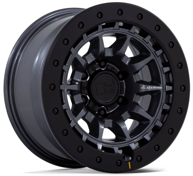17x8.5 black rhino br016 tusk matte gunmetal 6x5.5/139.7 -10mm