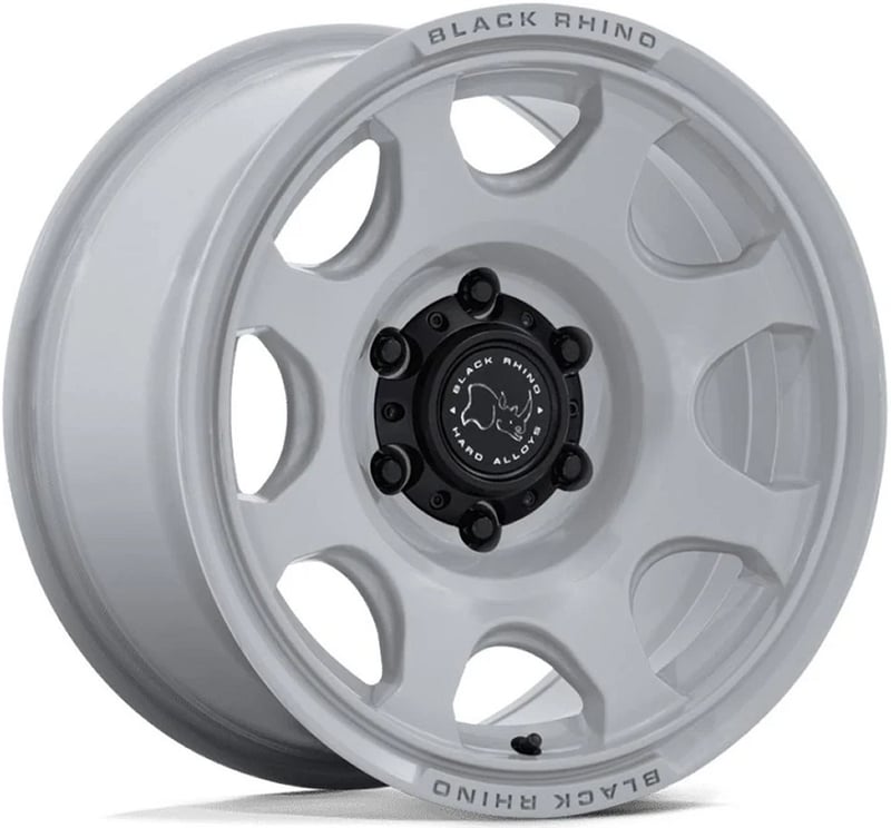 17x8.5 black rhino br037 tembo grayspace 6x135 0mm