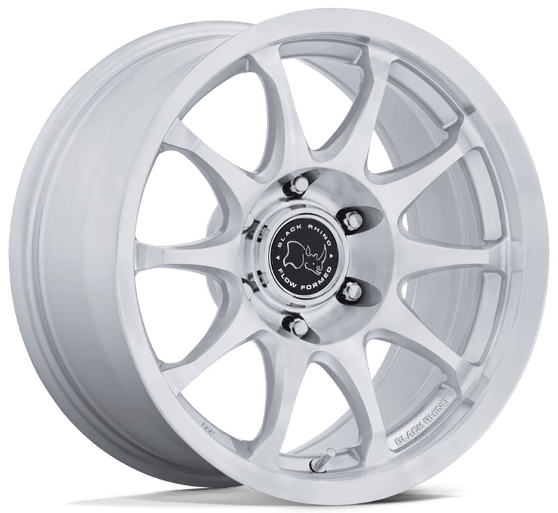 Black Rhino BR038 Ronin Gloss Silver Machined
