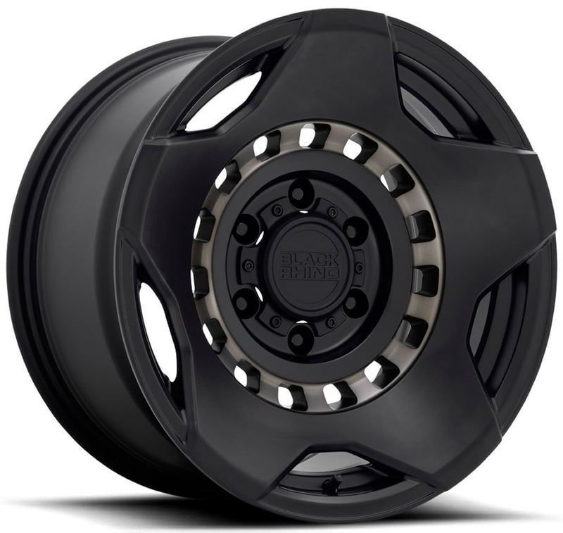 Black Rhino Muzzle Matte Black w/ Machined Tinted Ring